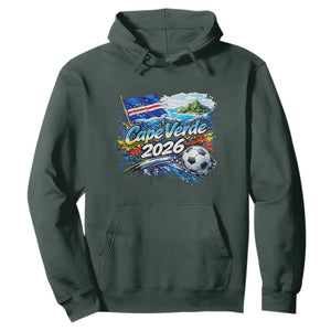 Cape Verde Soccer 2026 Island Flag Hoodie Cabo Verde Football Team Fans Tropical Pride Gift