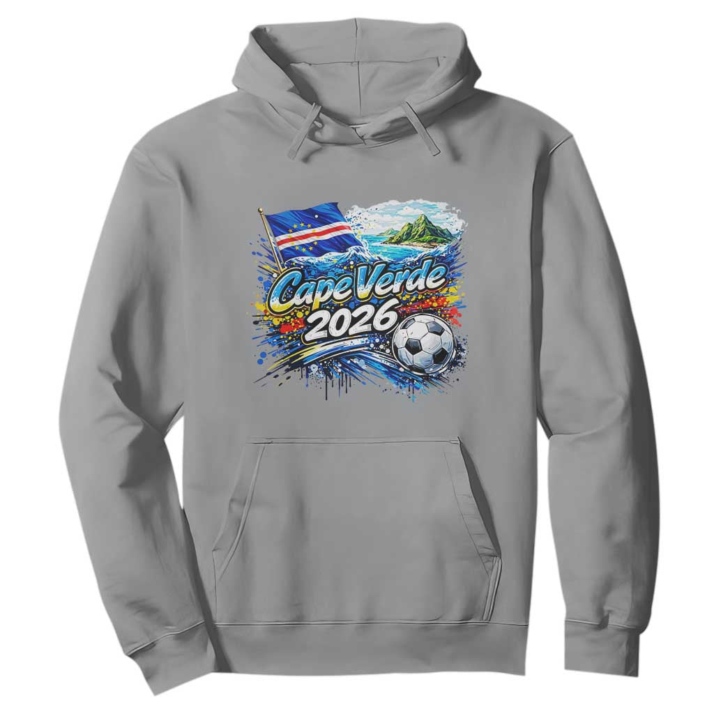 Cape Verde Soccer 2026 Island Flag Hoodie Cabo Verde Football Team Fans Tropical Pride Gift