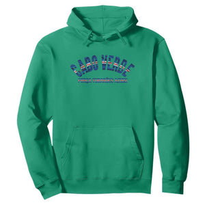 Forca Tubaroes Azuis Cabo Verde National Pride Hoodie Cape Verde Football Fans Blue Sharks Heritage