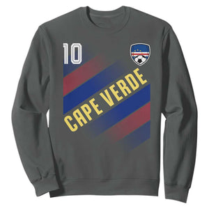 Cape Verde Soccer Jersey Style National Pride Sweatshirt Cabo Verde Football Fans Number 10 Athletic