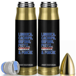 Cape Verde Traditional Food & Drinks List Bullet Tumbler Cabo Verdean Cachupa Grogue Heritage Gift TS02 Black Print Your Wear