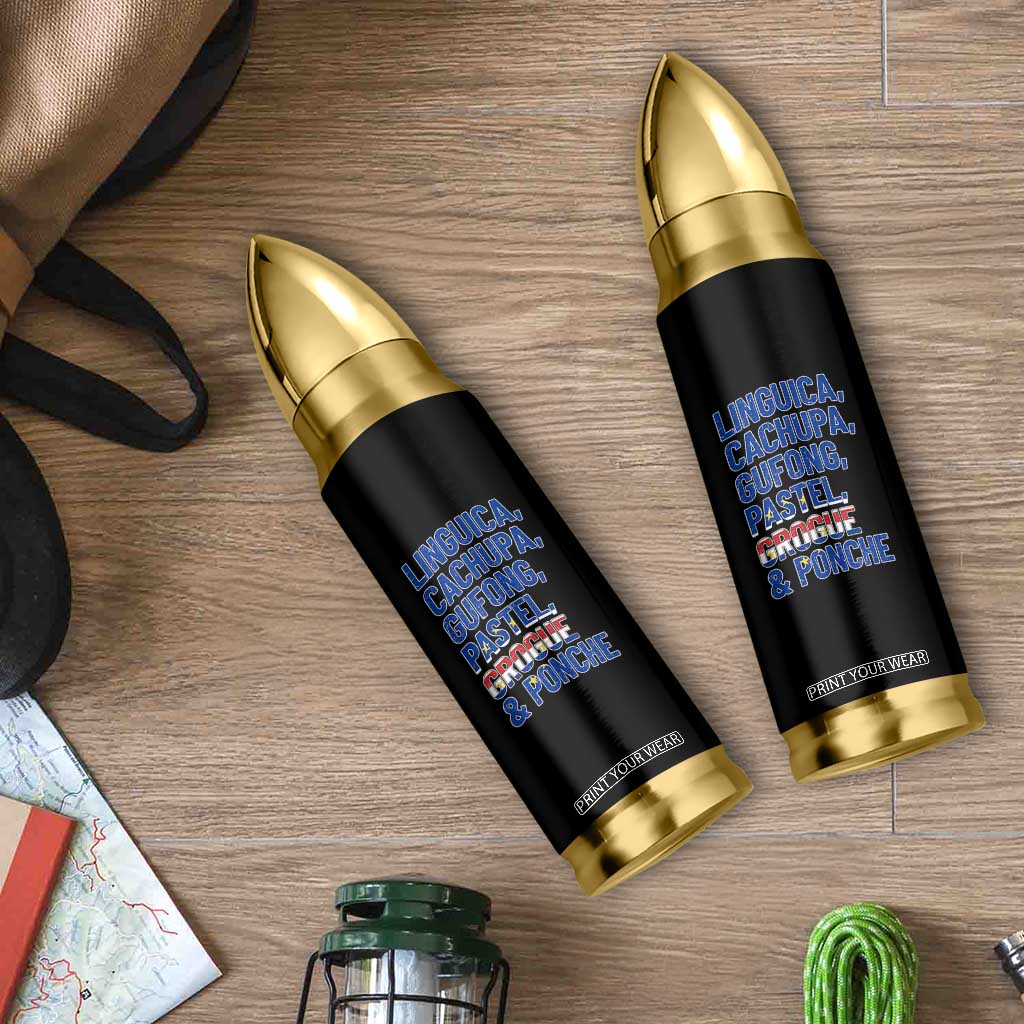 Cape Verde Traditional Food & Drinks List Bullet Tumbler Cabo Verdean Cachupa Grogue Heritage Gift TS02 Print Your Wear