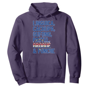 Cape Verde Traditional Food & Drinks List Hoodie Cabo Verdean Cachupa Grogue Heritage Gift