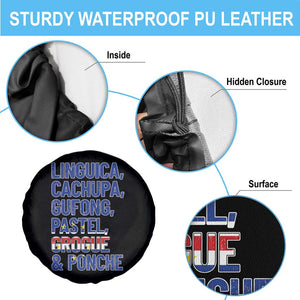 Cape Verde Traditional Food & Drinks List Spare Tire Cover Cabo Verdean Cachupa Grogue Heritage Gift TS02 Print Your Wear