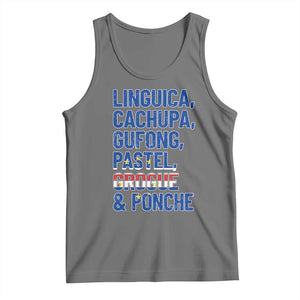 Cape Verde Traditional Food & Drinks List Tank Top Cabo Verdean Cachupa Grogue Heritage Gift