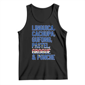 Cape Verde Traditional Food & Drinks List Tank Top Cabo Verdean Cachupa Grogue Heritage Gift