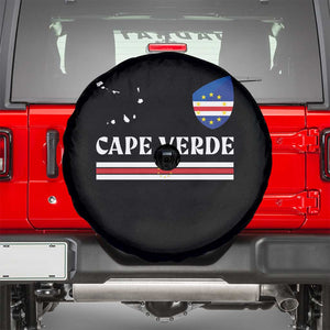 Cape Verde Country Map Shield Emblem Spare Tire Cover Cabo Verde Roots National Pride Gift