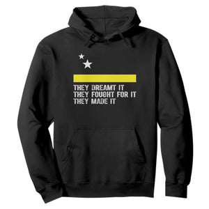 Curaçao Flag History Pride Hoodie They Dreamt Fought Made It