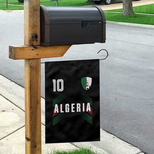 Algeria Soccer Sports Graphic Number 10 Jersey Style Garden Flag Proud Algerian Football Fans Game Day Maghreb Pride
