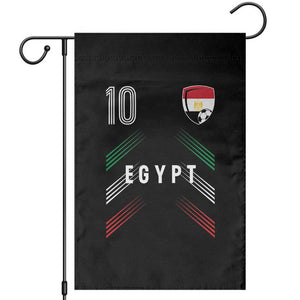 Egypt Soccer Sports Graphic Number 10 Jersey Style Garden Flag Proud Egyptian Football Fans Game Day Pride
