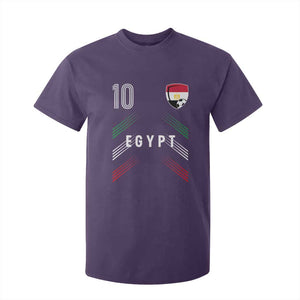 Egypt Soccer Sports Graphic Number 10 Jersey Style T Shirt For Kid Proud Egyptian Football Fans Game Day Pride