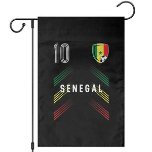 Senegal Soccer Sports Graphic Number 10 Jersey Style Garden Flag Proud Senegalese Football Fans Game Day Pride
