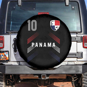 Panama Soccer Sports Graphic Number 10 Jersey Style Spare Tire Cover Proud Panamanian Football Fans Game Day Pride