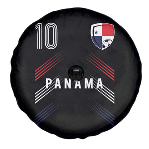Panama Soccer Sports Graphic Number 10 Jersey Style Spare Tire Cover Proud Panamanian Football Fans Game Day Pride