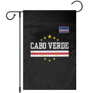 Cabo Verde Athletic Varsity Style Garden Flag Cape Verde Flag Stars National Pride
