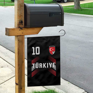 Proud Turkiye Soccer Fans Number 10 Jersey Style Garden Flag Patriotic Turkish Football Turkey Sports Lover TS02 Print Your Wear