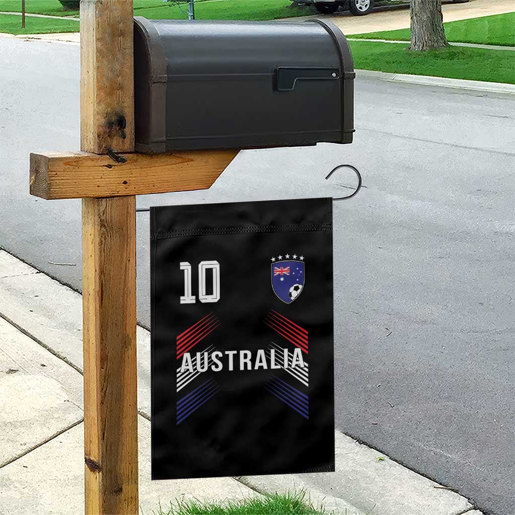 Australia Soccer Sports Graphic Number 10 Jersey Style Garden Flag Proud Australian Football Fans Game Day Pride TS02 Print Your Wear