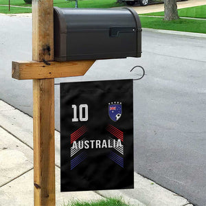 Australia Soccer Sports Graphic Number 10 Jersey Style Garden Flag Proud Australian Football Fans Game Day Pride TS02 Print Your Wear