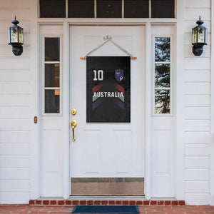 Australia Soccer Sports Graphic Number 10 Jersey Style Garden Flag Proud Australian Football Fans Game Day Pride TS02 Print Your Wear