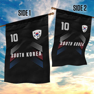 South Korea Soccer Sports Graphic Number 10 Jersey Style Garden Flag Proud Korean Football Fans Game Day Pride TS02 Print Your Wear