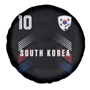 South Korea Soccer Sports Graphic Number 10 Jersey Style Spare Tire Cover Proud Korean Football Fans Game Day Pride TS02 Print Your Wear