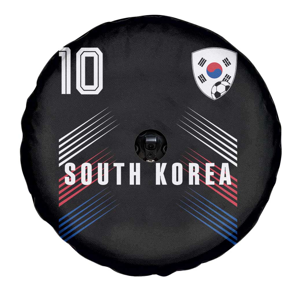 South Korea Soccer Sports Graphic Number 10 Jersey Style Spare Tire Cover Proud Korean Football Fans Game Day Pride TS02 Print Your Wear