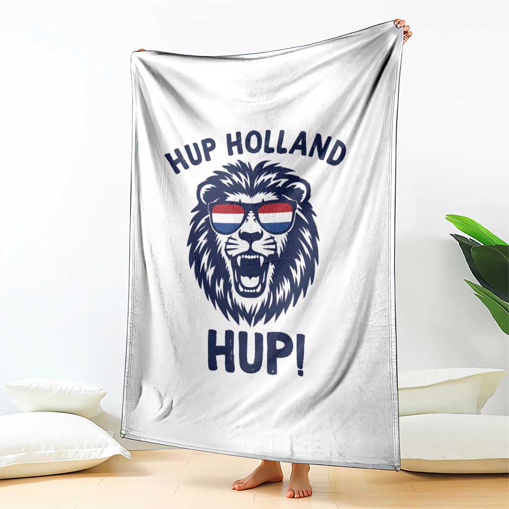 Hup Holland Hup Lion Netherlands Flag Throw Blanket Nederlands Dutch Pride Soccer Fans