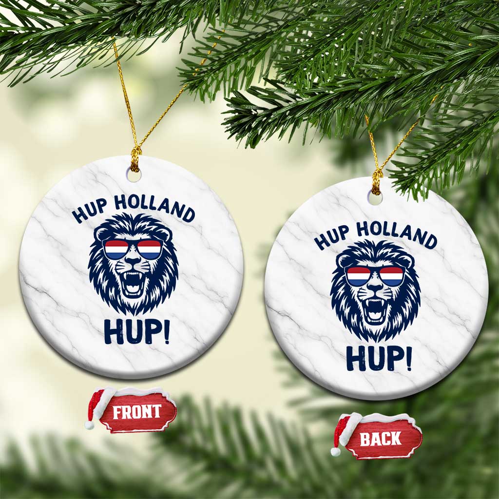 Hup Holland Hup Lion Netherlands Flag Ceramic Ornament Nederlands Dutch Pride Soccer Fans