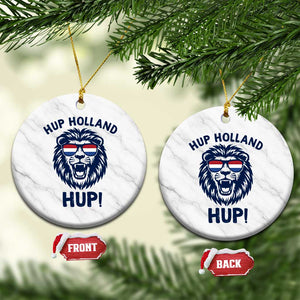 Hup Holland Hup Lion Netherlands Flag Ceramic Ornament Nederlands Dutch Pride Soccer Fans