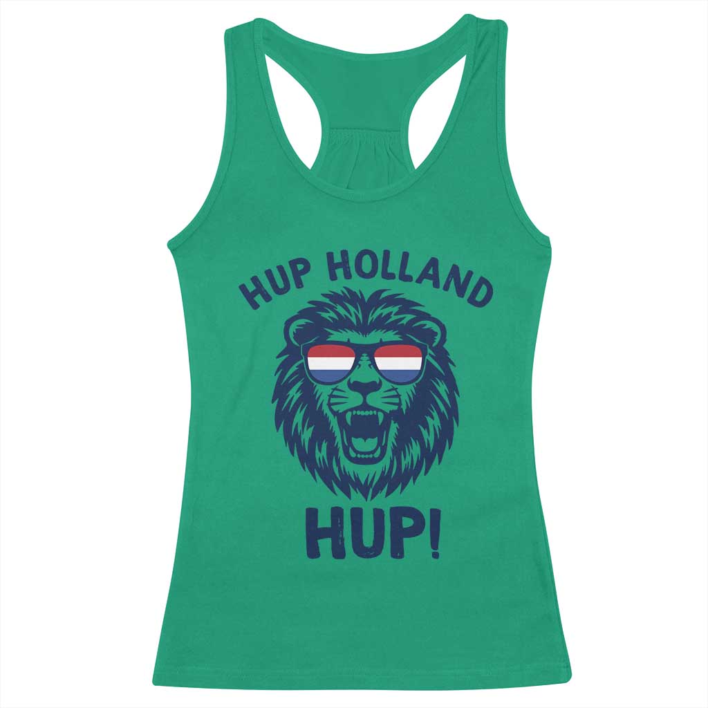 Hup Holland Hup Lion Netherlands Flag Racerback Tank Top Nederlands Dutch Pride Soccer Fans