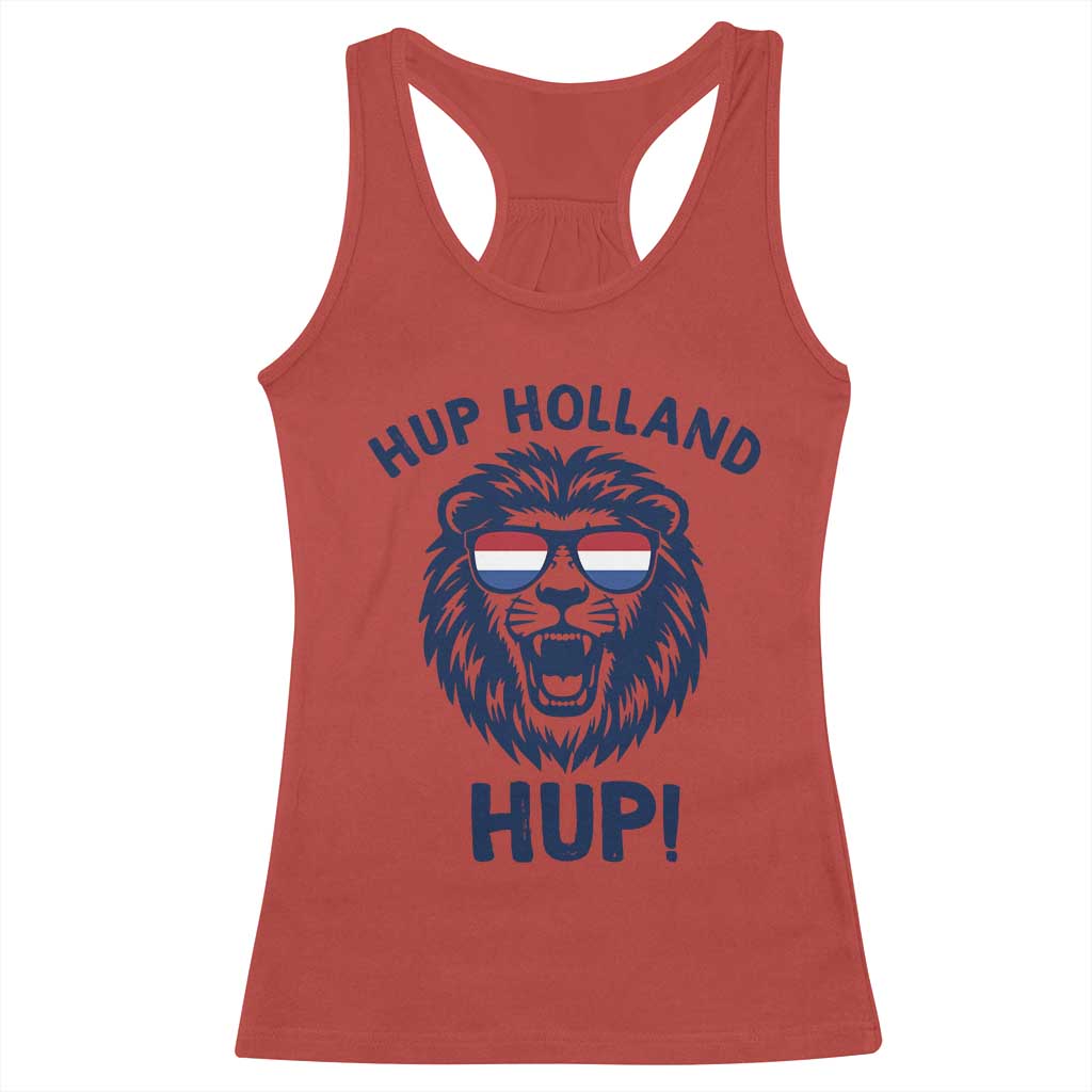 Hup Holland Hup Lion Netherlands Flag Racerback Tank Top Nederlands Dutch Pride Soccer Fans