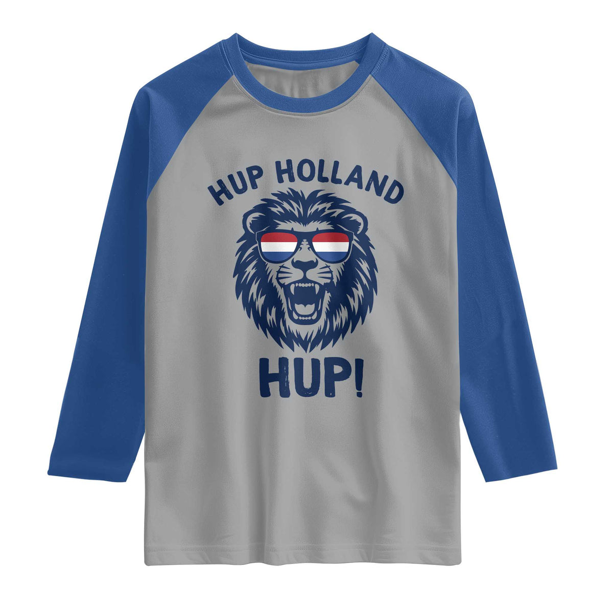Hup Holland Hup Lion Netherlands Flag Raglan Shirt Nederlands Dutch Pride Soccer Fans