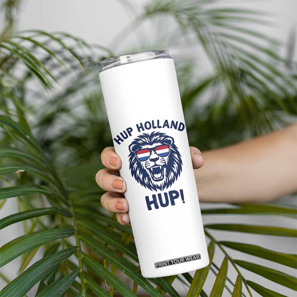 Hup Holland Hup Lion Netherlands Flag Skinny Tumbler Nederlands Dutch Pride Soccer Fans