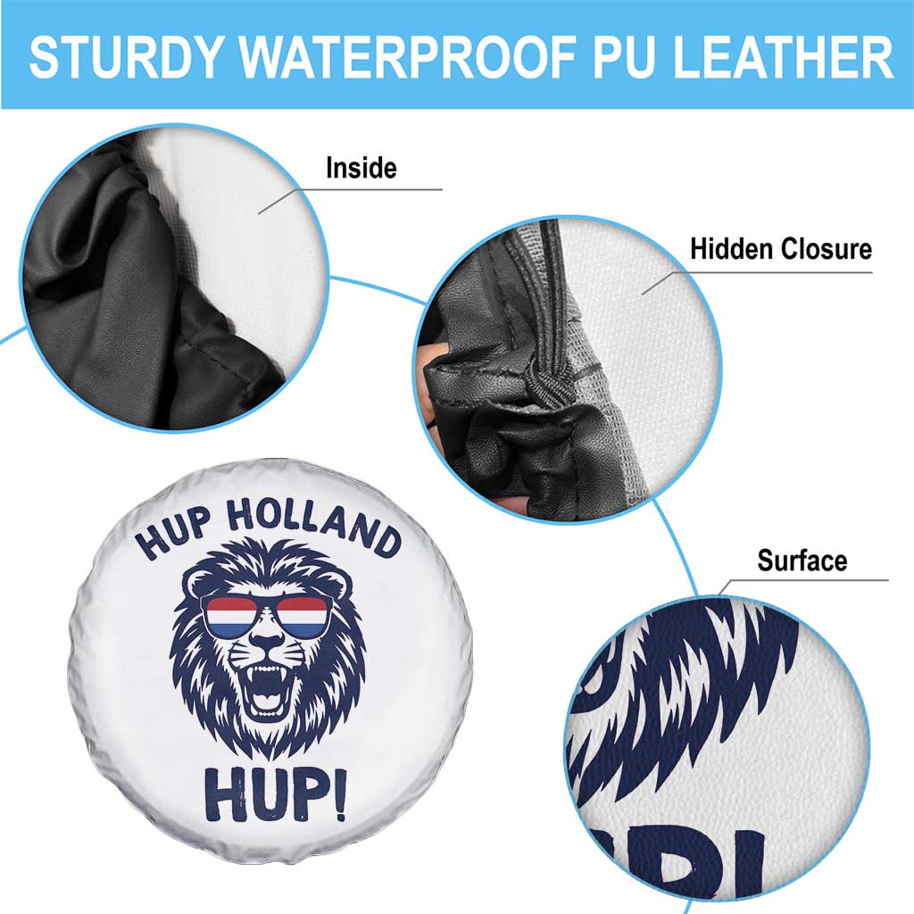 Hup Holland Hup Lion Netherlands Flag Spare Tire Cover Nederlands Dutch Pride Soccer Fans
