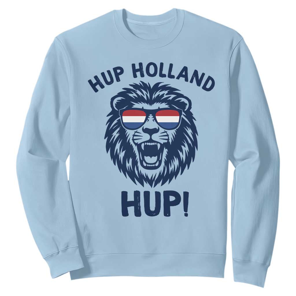 Hup Holland Hup Lion Netherlands Flag Sweatshirt Nederlands Dutch Pride Soccer Fans