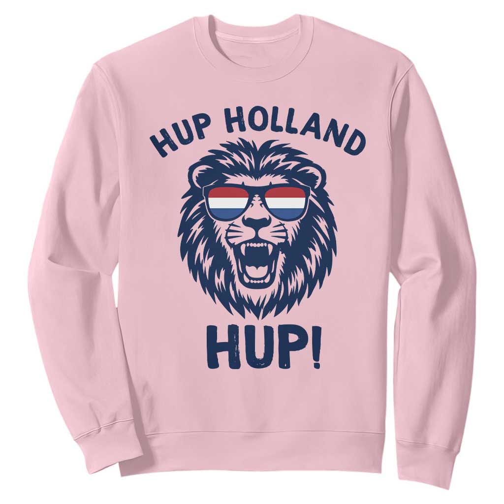Hup Holland Hup Lion Netherlands Flag Sweatshirt Nederlands Dutch Pride Soccer Fans