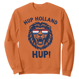 Hup Holland Hup Lion Netherlands Flag Sweatshirt Nederlands Dutch Pride Soccer Fans