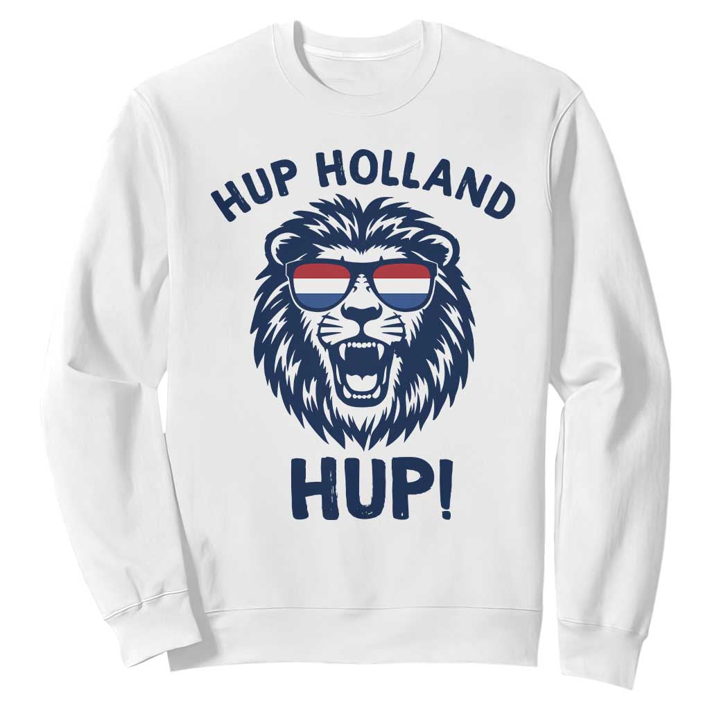 Hup Holland Hup Lion Netherlands Flag Sweatshirt Nederlands Dutch Pride Soccer Fans