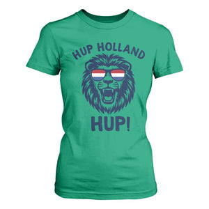 Hup Holland Hup Lion Netherlands Flag T Shirt For Women Nederlands Dutch Pride Soccer Fans