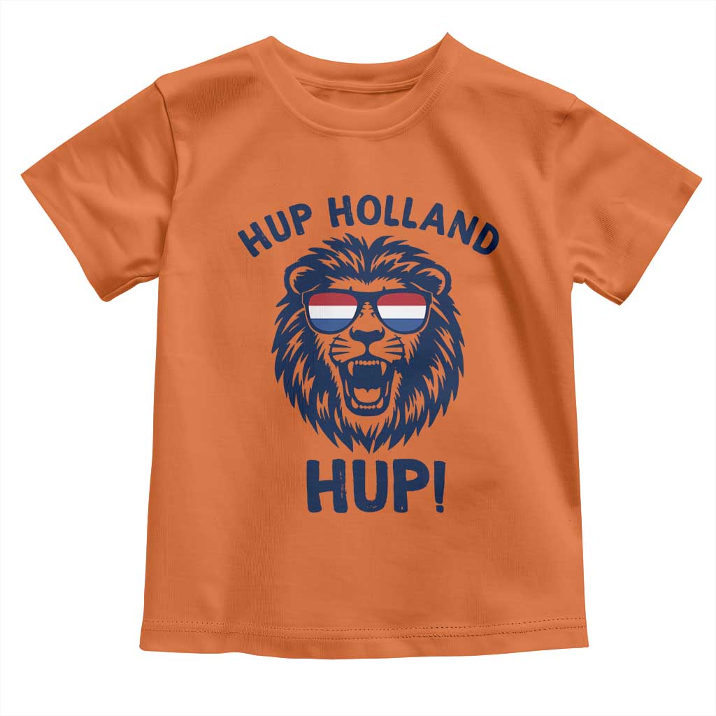Hup Holland Hup Lion Netherlands Flag Toddler T Shirt Nederlands Dutch Pride Soccer Fans TS02 Orange Print Your Wear