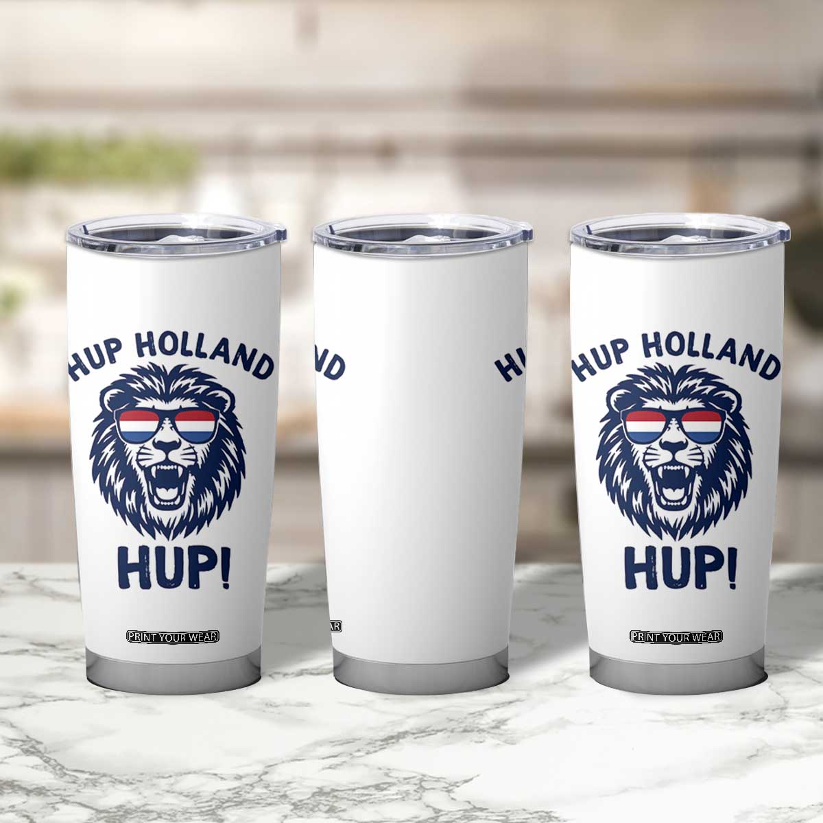 Hup Holland Hup Lion Netherlands Flag Tumbler Cup Nederlands Dutch Pride Soccer Fans