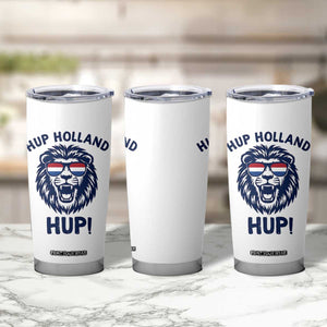 Hup Holland Hup Lion Netherlands Flag Tumbler Cup Nederlands Dutch Pride Soccer Fans