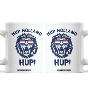Hup Holland Hup Lion Netherlands Flag Coffee Mug Nederlands Dutch Pride Soccer Fans
