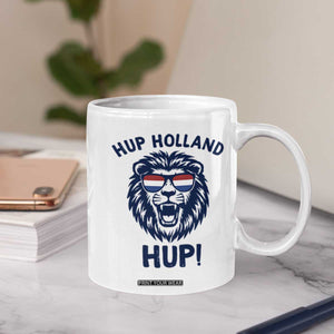 Hup Holland Hup Lion Netherlands Flag Coffee Mug Nederlands Dutch Pride Soccer Fans