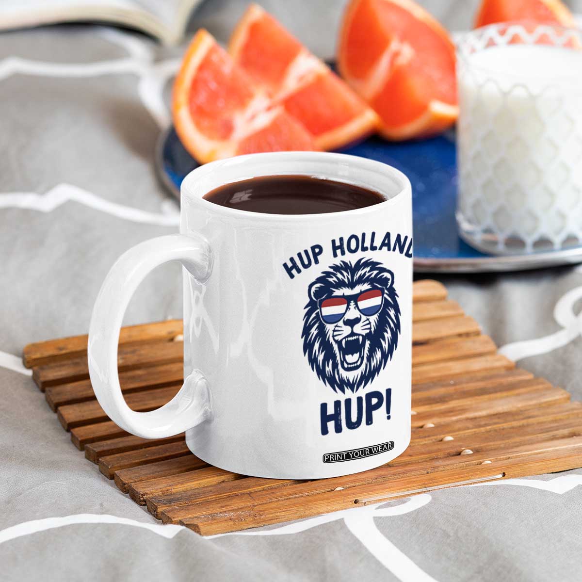 Hup Holland Hup Lion Netherlands Flag Coffee Mug Nederlands Dutch Pride Soccer Fans