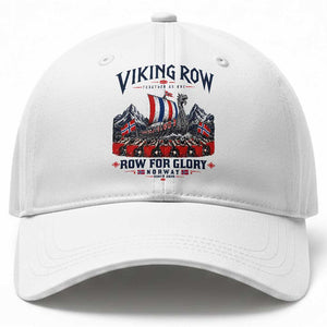 Viking Row Ro Ro Norway Norge Norwegian Flag Baseball Cap Row For Glory Norway Together As One Retro Football Fans TS02 Print Your Wear