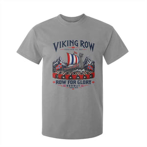 Viking Row Ro Ro Norway Norge Norwegian Flag T Shirt For Kid Row For Glory Norway Together As One Retro Football Fans TS02 Sport Gray Print Your Wear