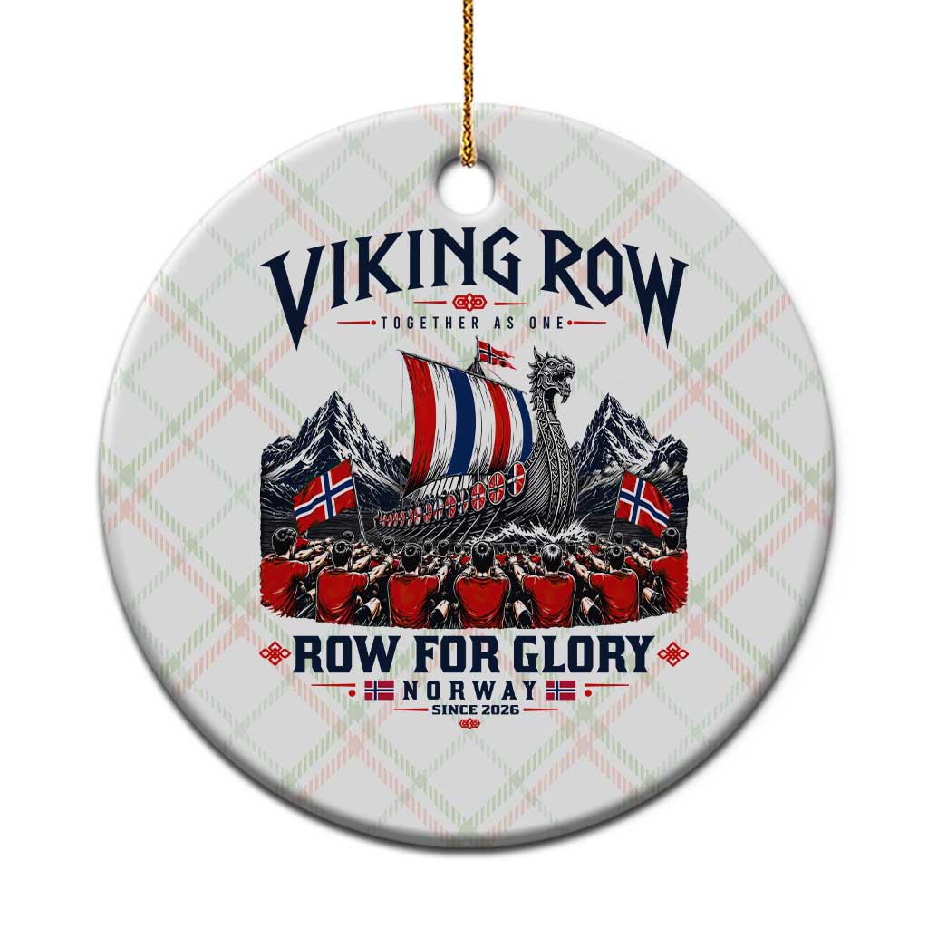 Viking Row Ro Ro Norway Norge Norwegian Flag Ceramic Ornament Row For Glory Norway Together As One Retro Football Fans TS02 1pc Christmas Plaid Print Your Wear