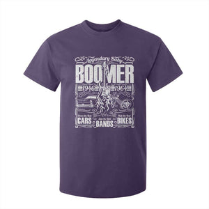 Legendary Baby Boomer Generation 1946 to 1964 T Shirt For Kid Vintage Rocker Classic Cars And Bikes Graphic