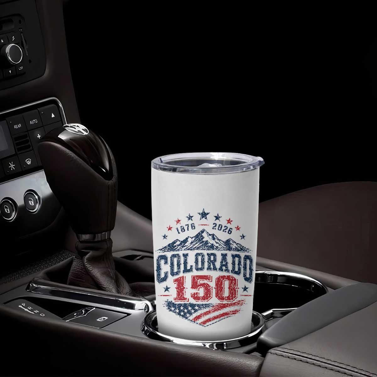 Colorado Rocky Mountains 150th Anniversary Tumbler Cup Sesquicentennial 1876 2026 Patriotic Graphic TS02 Print Your Wear
